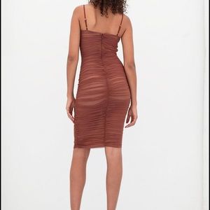 TEN BY BABATON Luxor Dress Mesh bandage dress